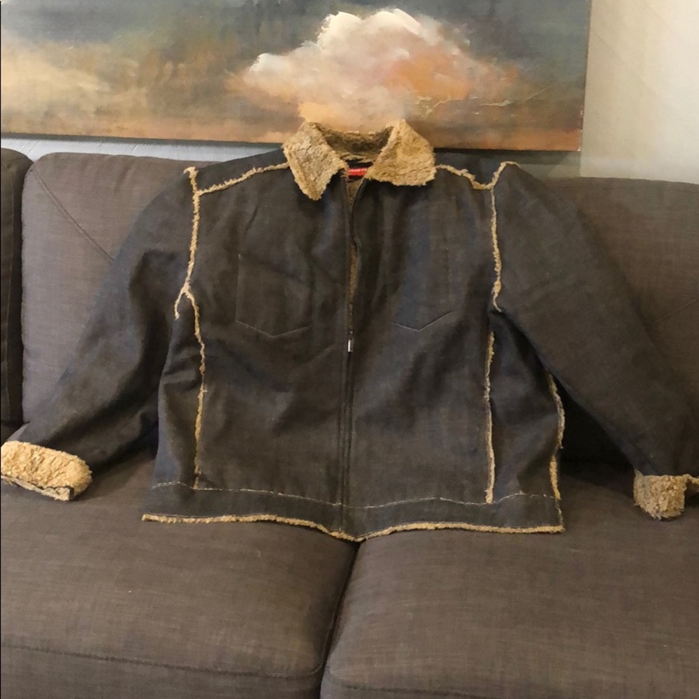 NWOT men’s Guess denim jacket